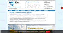 Desktop Screenshot of hdsigma.pl